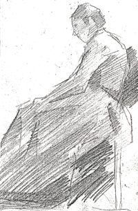 スーラのデッサン